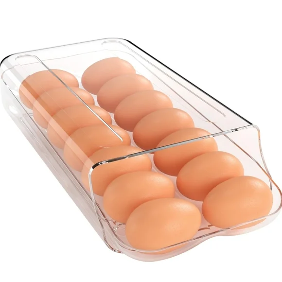 Transparent Egg Storage Box for Kitchen - Picture 2 of 4